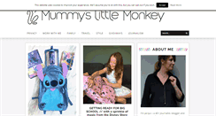 Desktop Screenshot of mummyslittlemonkey.com